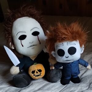 Halloween Plush Michael Myers Doll Set